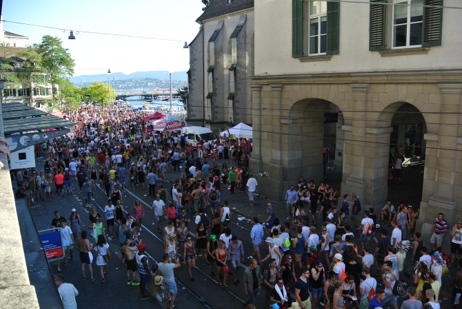 Street Parade Zurich 2015