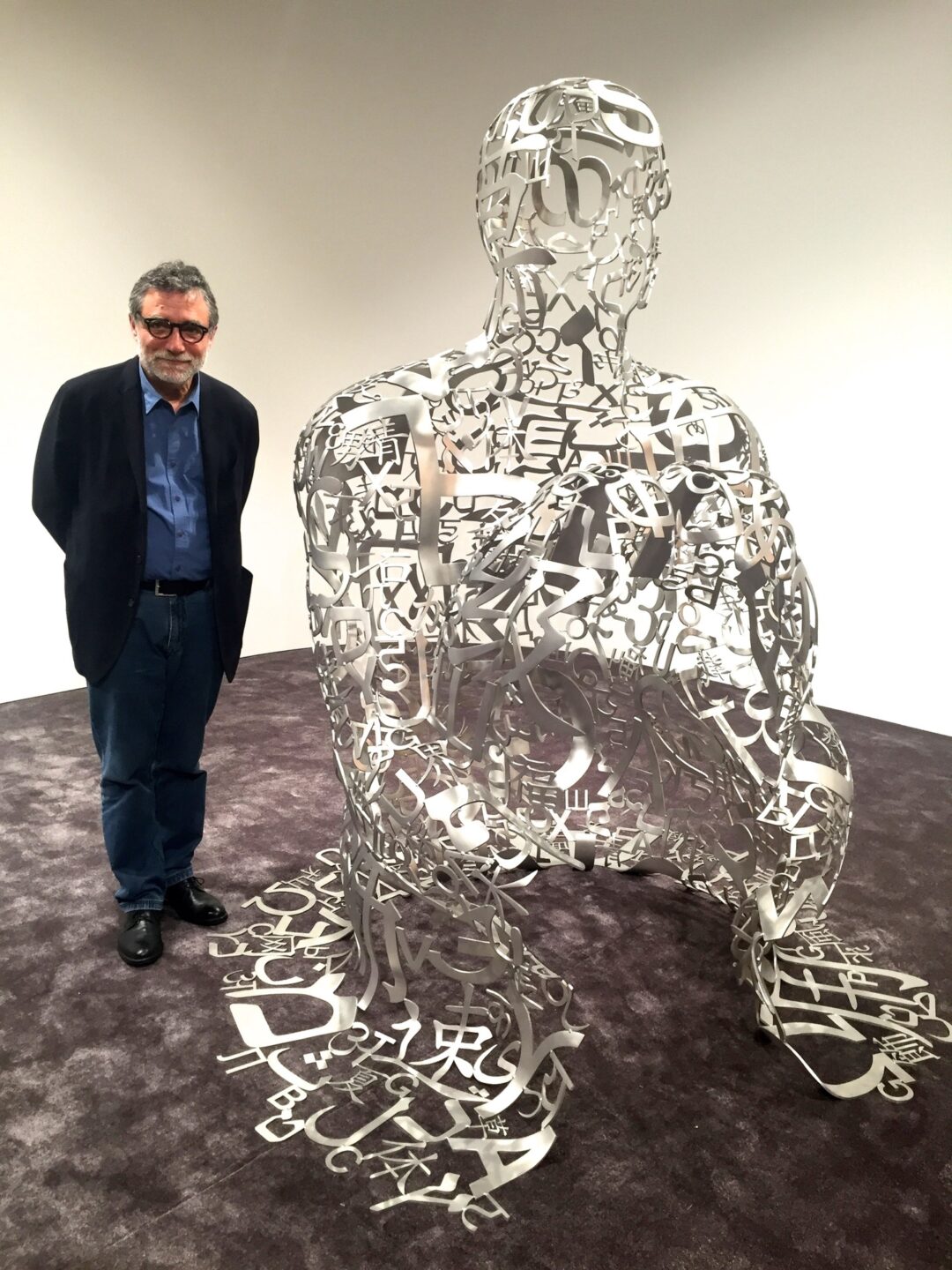 Jaume Plensa & His Sculpture for Ruinart Champagne 